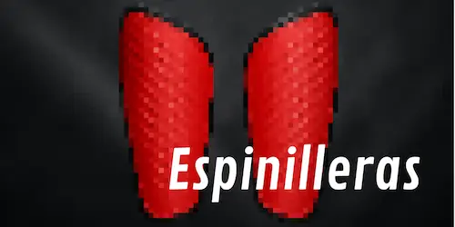Categoría de espinilleras de fútbol